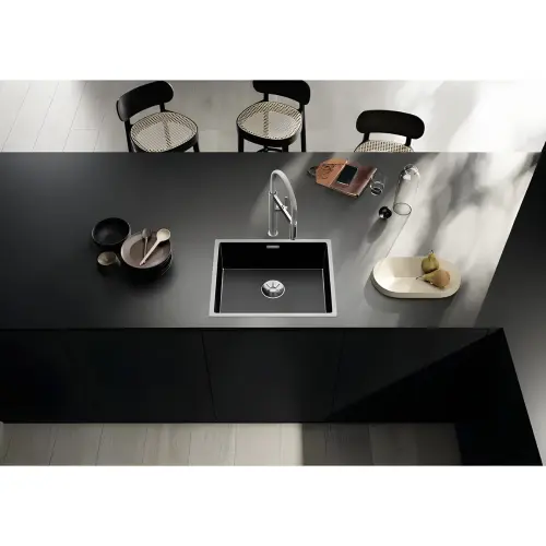 Blanco CLARON 500-IF saten dark steel 527836