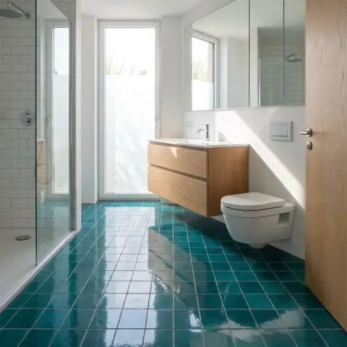 Marazzi Crogiolo Zellige 10X10 Petrolio Lux M5P6