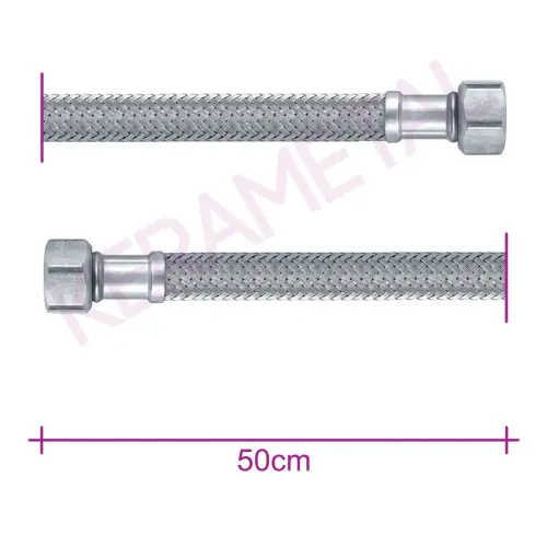Remer Brinoks FX 3/8 3/8 FF x 50 inox