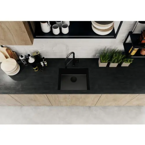 Blanco SUBLINE 500-U Black edition 526340