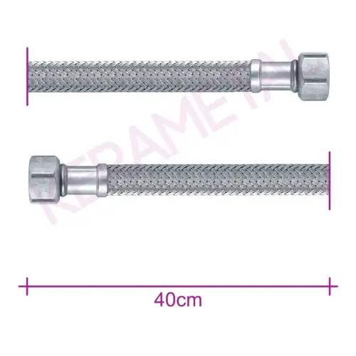 Remer Brinoks FX 3/8 3/8 FF x 40 inox
