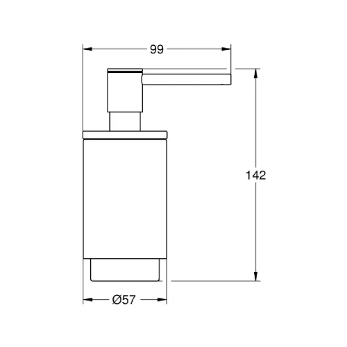 Grohe Selection Dozator Supersteel 41028DC0