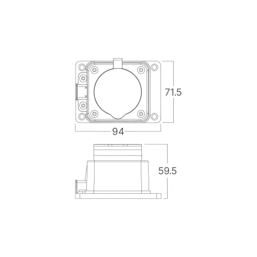 Braytron Produžni Kabl EU IP44 BY72-01001