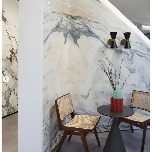 Marazzi Grande Marble Look 160x320 Bianco Arni bookmatch "B" lux MAP2