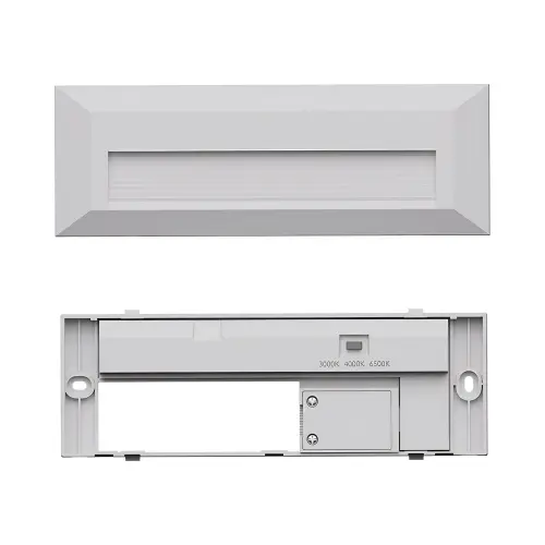 Braytron LED Zidna Svetiljka Pravougaona 3W Beli 3000K IP65 BG38-01900