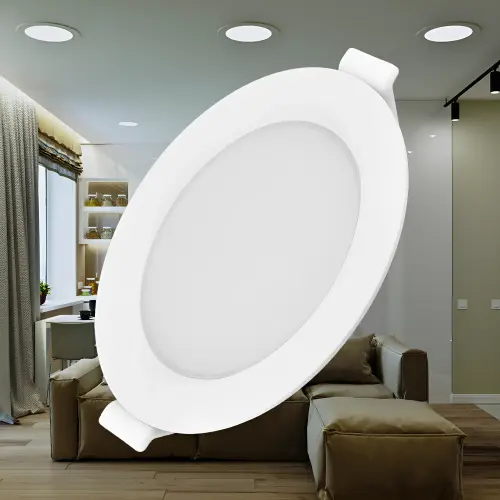 Braytron LED Downlight 3" 6W Beli 6500K BP12-00630