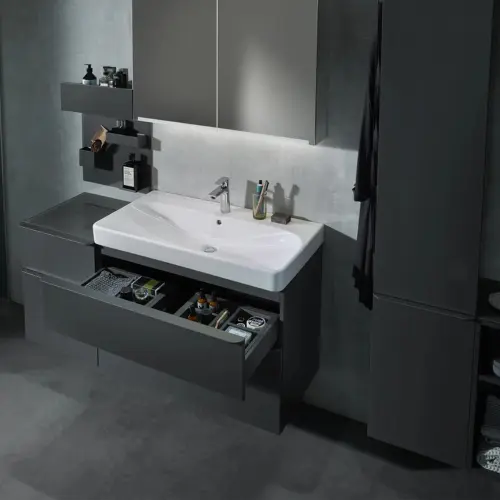 Geberit iCon bočni ormarić 45x60 sa dve fioke 502.315.JK.1