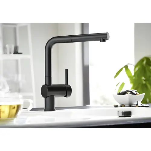 Blanco LINUS-S Black Matt 525807
