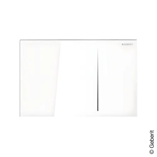 Geberit tipka Sigma 70 belo staklo 115.620.SI.1