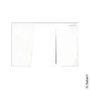 Geberit tipka Sigma 70 belo staklo 115.620.SI.1