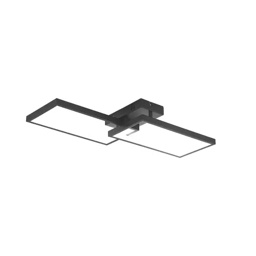 Braytron LED Plafonjera Okrugla 40W Crni IP20 BH17-04491