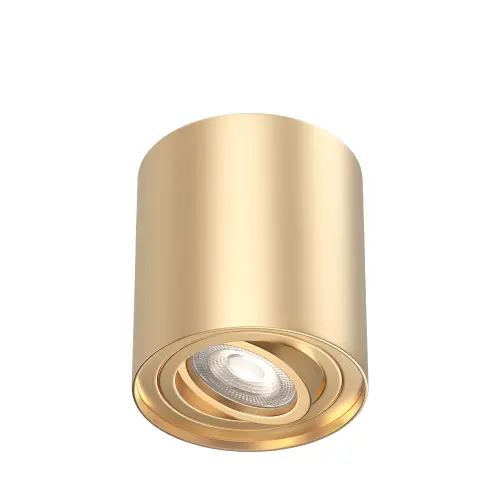 Braytron GU10 Nadgradni Spot Okrugli Zlatni BH04-00306
