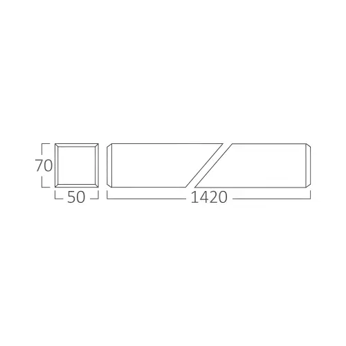 Braytron LED Linearna Svetiljka 1.5M 45W Beli 4000K BN02-01510