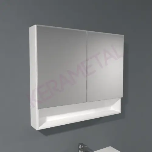 Kolpa ormarić sa ogledalom Evelin TOE 80cm White 573980
