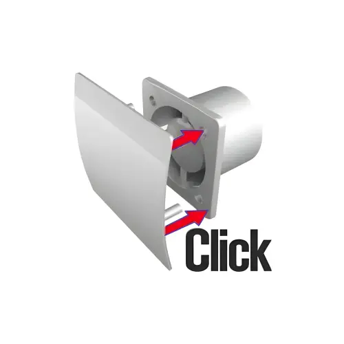 Awenta panel stakleni beli ø125