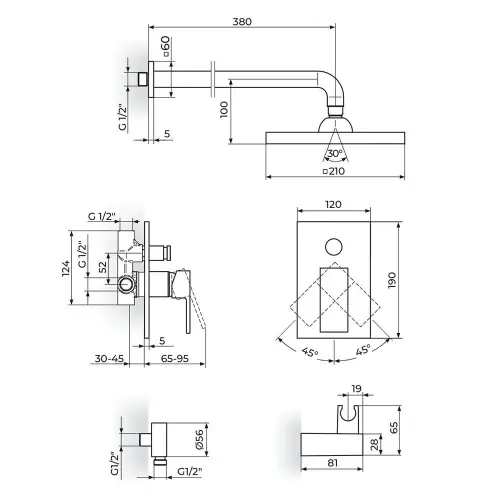 Rosan Quadro uzidna JQ31601 sa uzidanim i ruč t