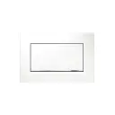 Geberit tipka Sigma 30 Bela/sjajna hrom/bela 115.893.KJ.1