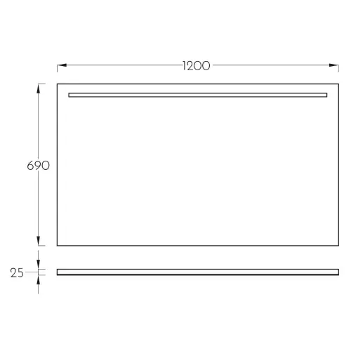 Pino Art Ogledalo Sigma Art 120 LED