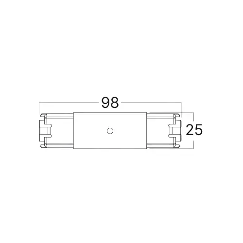 Braytron Hegza Konektor 180° BN10-02500