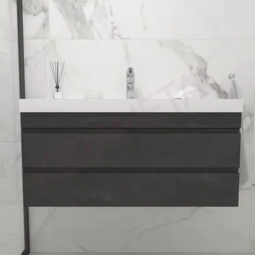 Kolpa ormarić sa umivaonikom Naomi OUN 100cm Dark concrete 546660