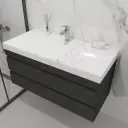 Kolpa ormarić sa umivaonikom Naomi OUN 100cm Dark concrete 546660