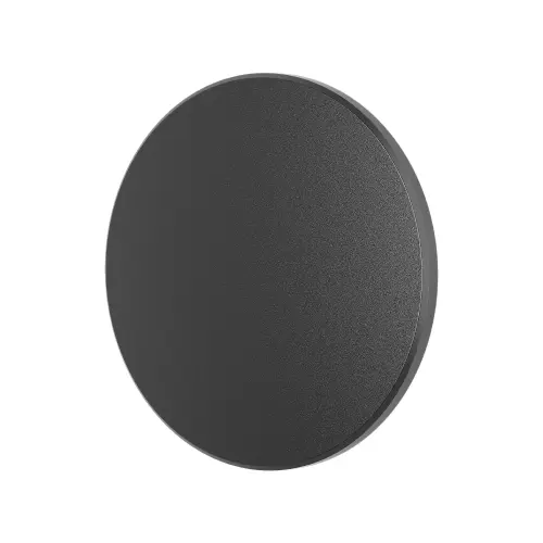 Braytron LED Zidna Svetiljka Okrugla 10W Crni CCT IP65 BG37-00181