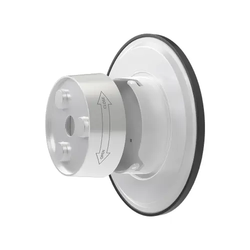 Braytron LED Zidna Svetiljka Okrugla 10W Crni CCT IP65 BG37-00181