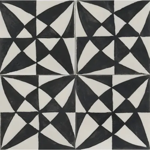 Marazzi Memoria Decor Tappeto 5 Nero Lux 15x15cm MANQ