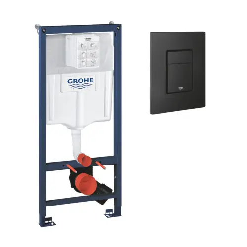 Grohe Rapid SL ugradni vodokotlić SET sa Phantom Black tipkom