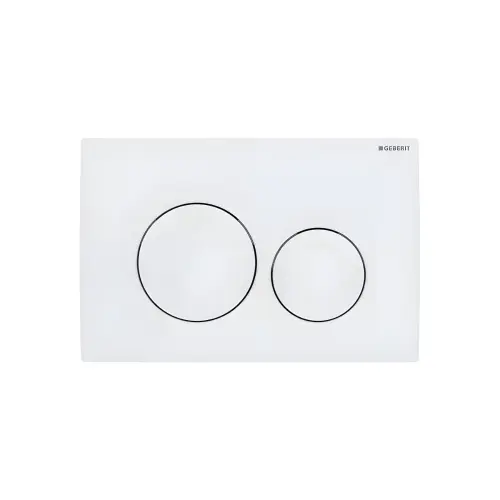 Geberit tipka Delta 20 Bela 115.127.11.1