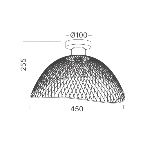 Braytron Plafonjera E27 Crni BV03-00062