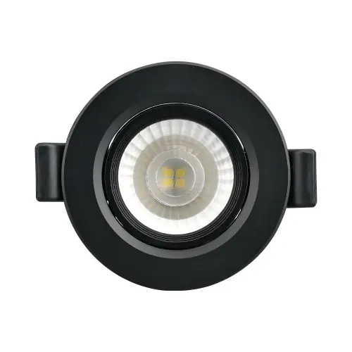 Braytron LED Spot Svetiljka Okrugla 3W Crna CCT BD02-00381