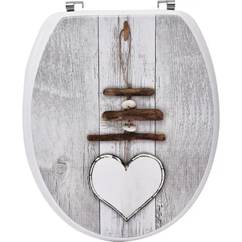 Tendance Wc daska mdf sa metalnim okovima 37,5x46cm mdf ouessant