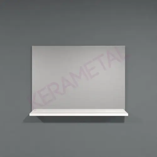 Kolpa Polica za pravougaono Ogledalo 100cm White 547460