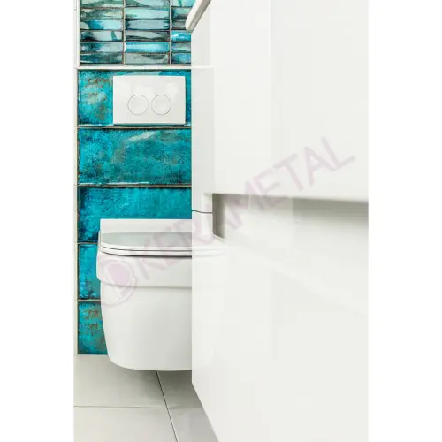 Kerametal WC daska Square TOPFIX PLASTIC
