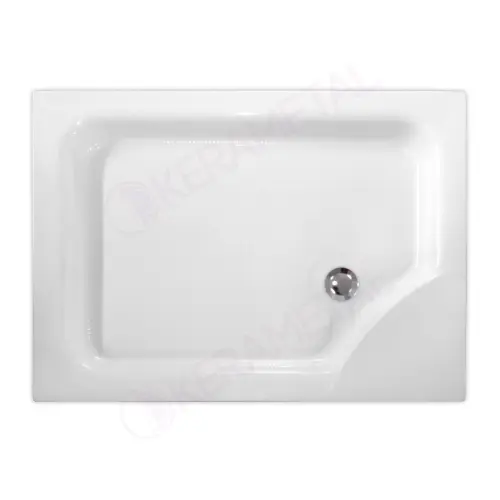 Zomar tuš kada Iris LUX 100x75x25 sa metalnim nosačem i oblogama