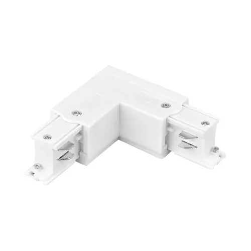 Braytron Ugaoni Konektor za Šinu Trofazna Bela BY40-00330