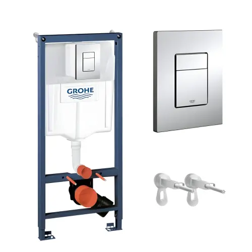 Grohe ugradni vodokotlić 38772001 sa hrom tipkom