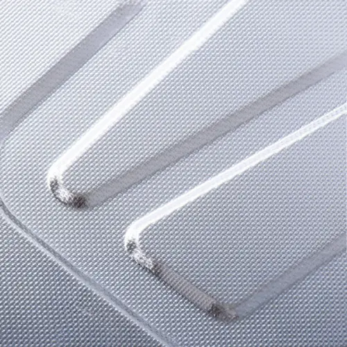 Metalac Quadro Reljefna 1D Inox sudopera fi 90 -kockica 465 x 435 123324