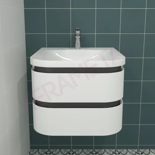 Kolpa ormarić sa umivaonikom Vittoria OUV 60cm White 546180