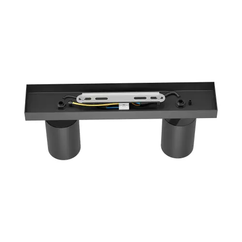 Braytron GU10 Nadgradni Spot Kvadratni Dvostruki Crni BH04-00821