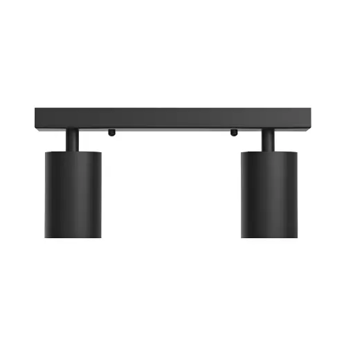 Braytron GU10 Nadgradni Spot Kvadratni Dvostruki Crni BH04-00821