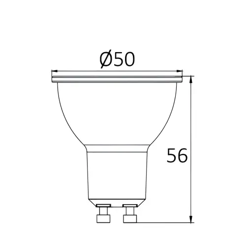 Braytron LED Sijalica GU10 6.5W 4000K 38° BA26-00651