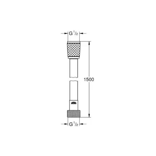 Grohe Relexaflex tuš crevo 1500mm 28151002