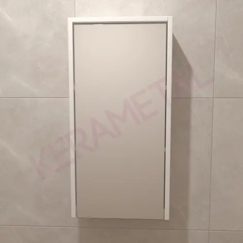 SNOW White KN-40 GORNJI ormarić sa ogledalom
