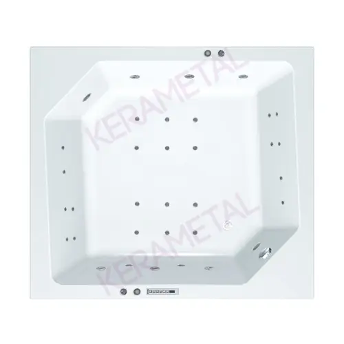Kolpa Masažna kada Samson 180x160/4O - sa 4 obloge Vital + Mikro 513890