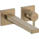 Hansgrohe Tecturis E Zidna za umivaonik + izliv 22,5 CM Brushed BRONZE 73051140