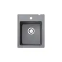 Metalac X Granit Quadro 40 400x500 fi 90 sa sifonom Grafit 372983