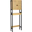 Tendance CEBU kupatilski ormarić sa 1 policom I VRATIMA 173X60X21.5CM MDF/BAMBUS Crna 