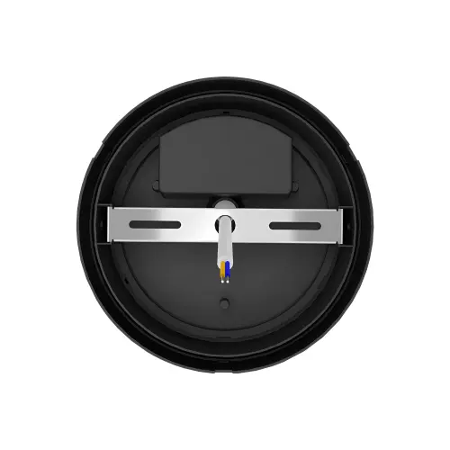 Braytron LED Zidna Svetiljka Okrugla 15W Crni 3000K IP65 BG38-01201